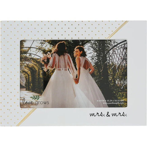 Mrs. & Mrs. - Photo Frame - Lady of the Lake