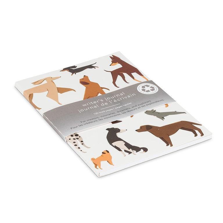 Multi Dogs Lined Notebook