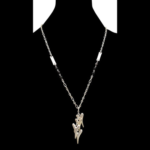 Multi Heart Pendant Necklace - Lady of the Lake