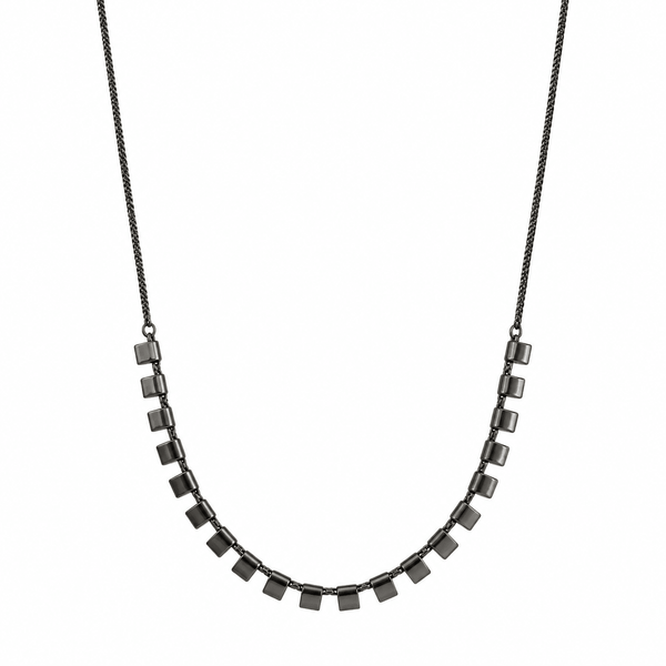 Multi Square Drop Necklace
