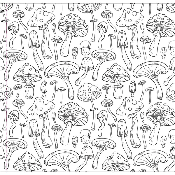 Mushrooms Artist's Colouring Book - Lady of the Lake
