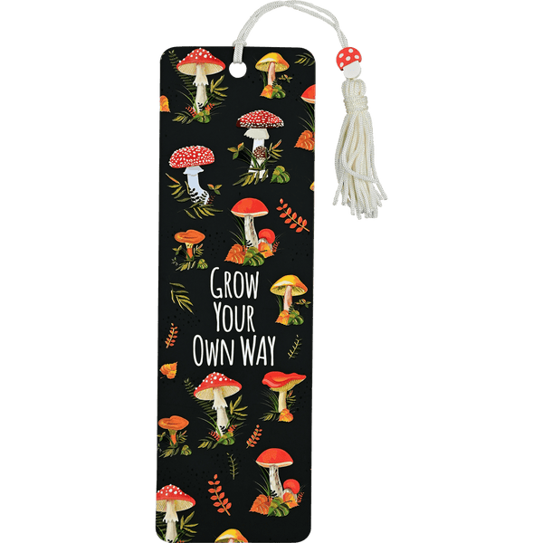 Mushrooms Beaded Bookmark - Lady of the Lake