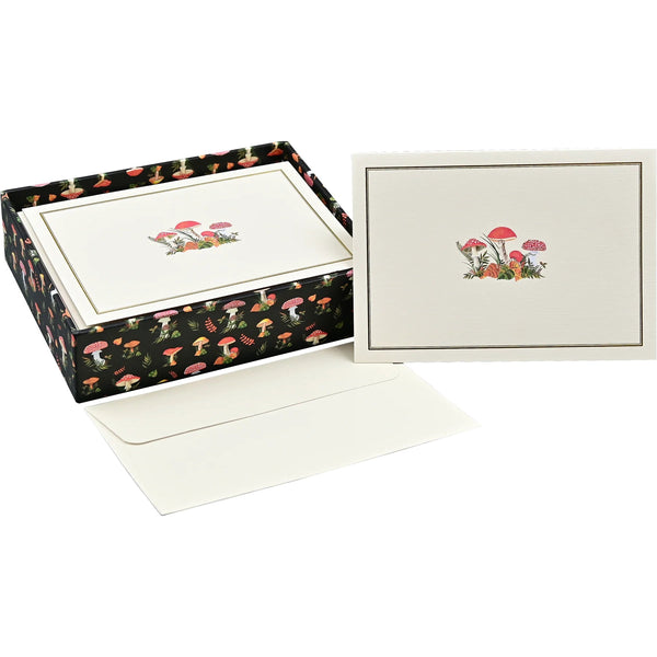 Mushrooms - Notecard Set - Blank - Lady of the Lake