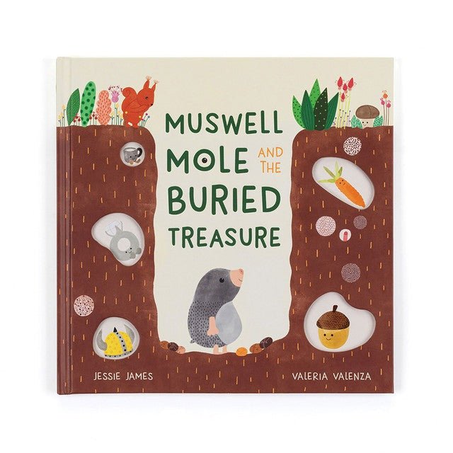 Muswell Mole And The Buried Treasure - Hardcover Book - Lady of the Lake