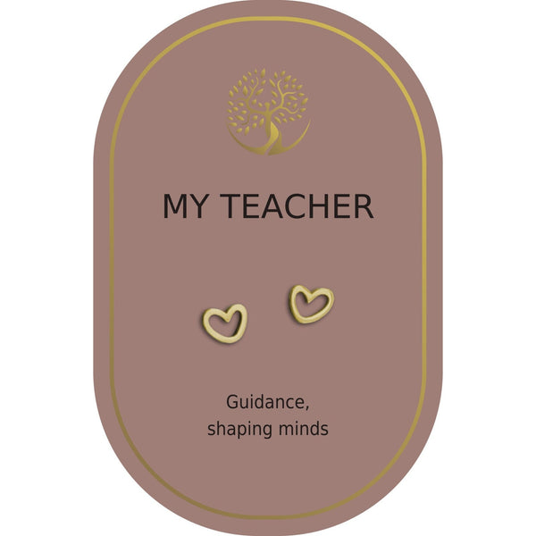 My Teacher Stud Earrings - Lady of the Lake