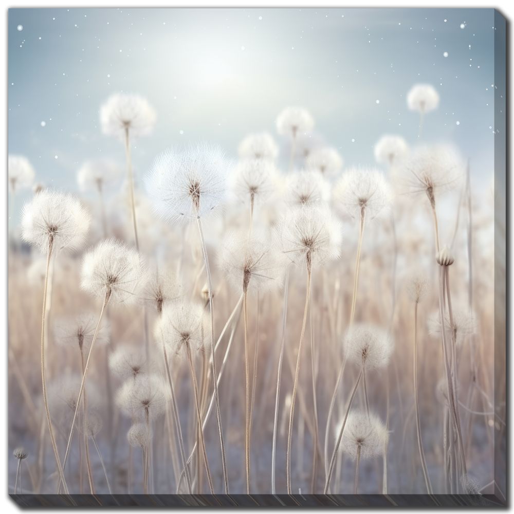 Mystical Wild Dandelions I - Printed Canvas