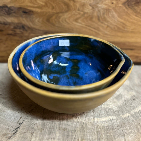 Nesting Bowls, Set of 2 - The Blue Garden Pottery