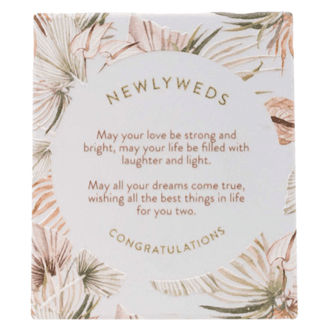 Newlyweds Plaque - Lady of the Lake