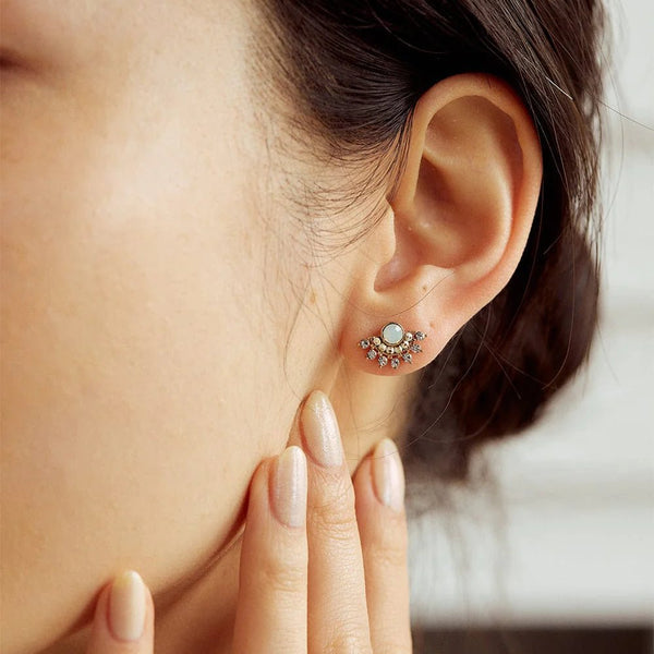Nico Fan Stud Earrings