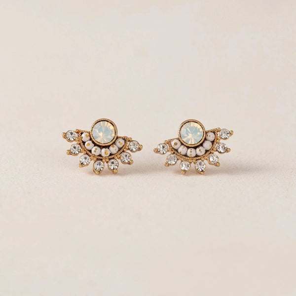 Nico Fan Stud Earrings - Lady of the Lake