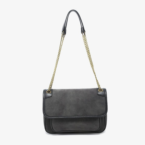 Nola Vegan Suede Crossbody Bag - Lady of the Lake