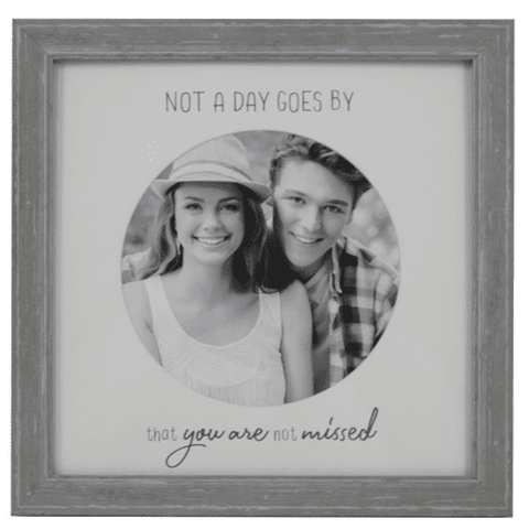 Not Missed - Photo Frame