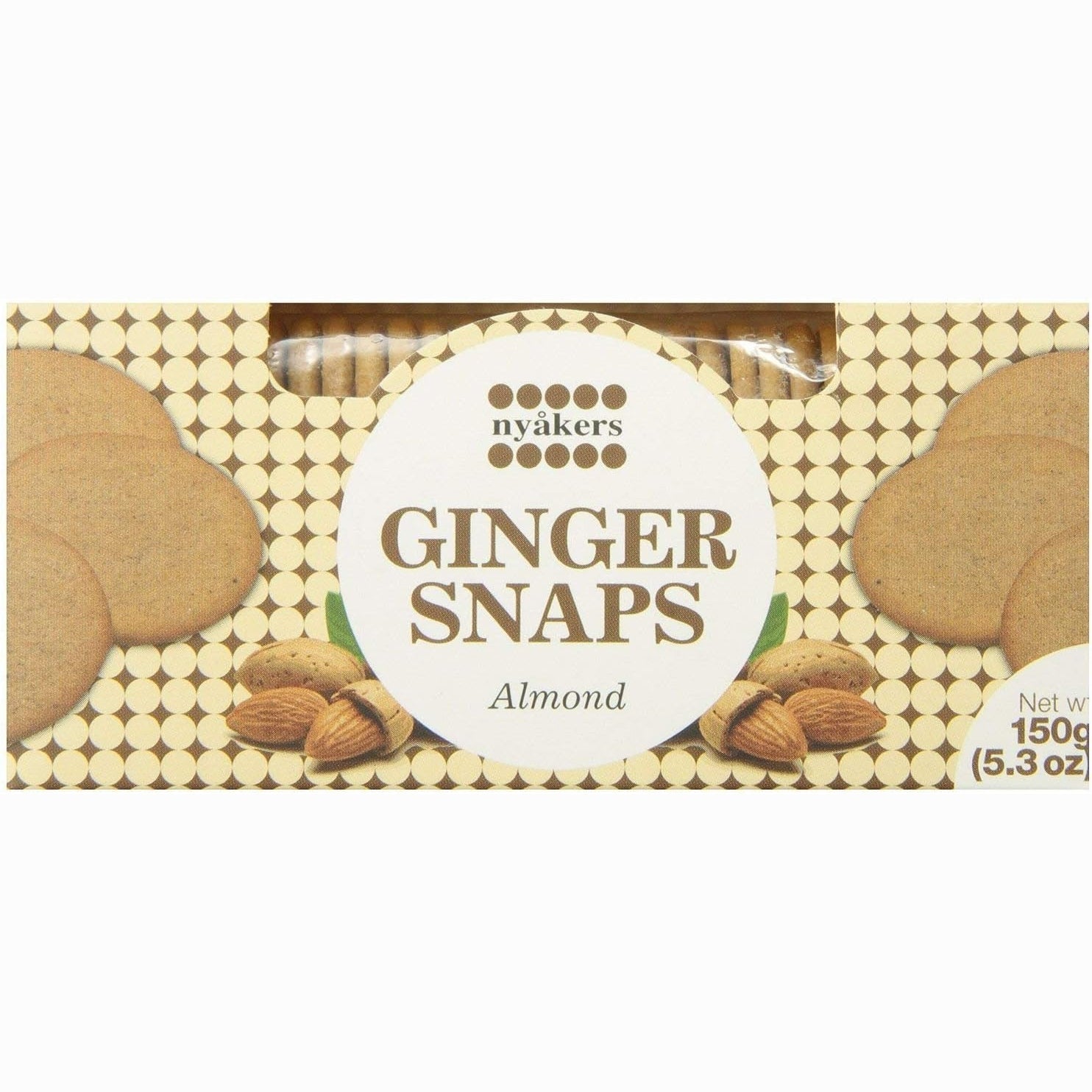 Nyakers Almond Original Ginger Snap