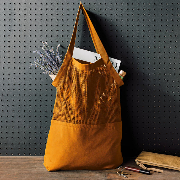 Ochre Mercado Tote Bag - Lady of the Lake