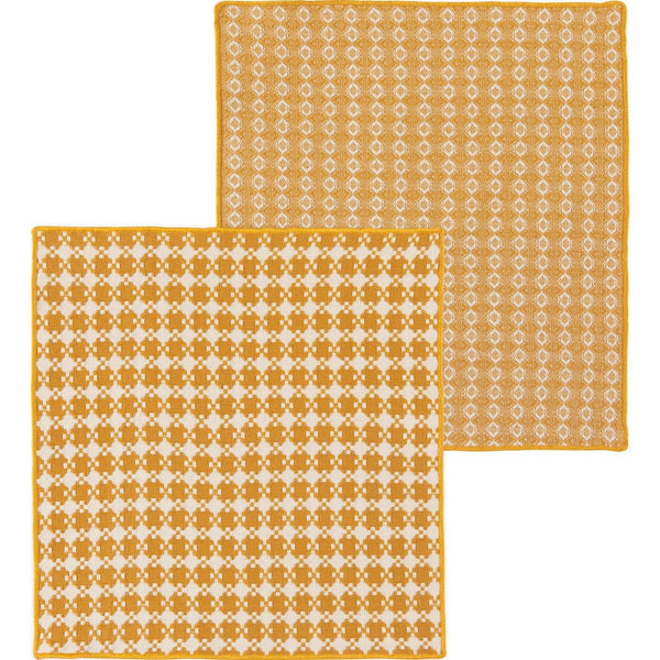 Ochre Woven Dishcloths - Set of 2 - Lady of the Lake