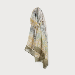 Olive - Abstract Lightweight Scarf
