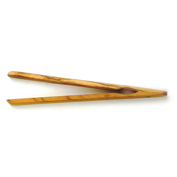 Olive Wood Toast Tongs - Lady of the Lake