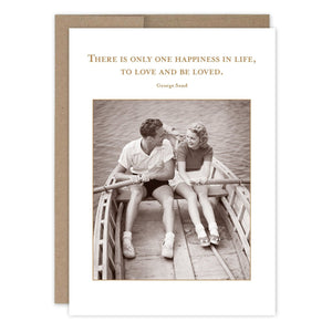 One Happiness - Greeting Card - Anniversary - Lady of the Lake