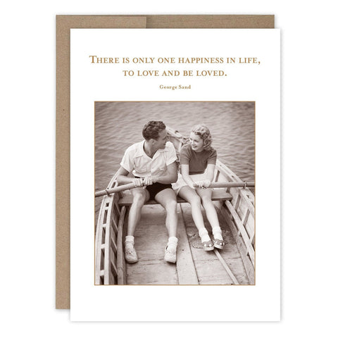 One Happiness - Greeting Card - Anniversary - Lady of the Lake