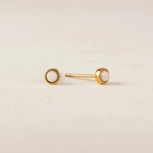Opal Stud Earrings - Lady of the Lake