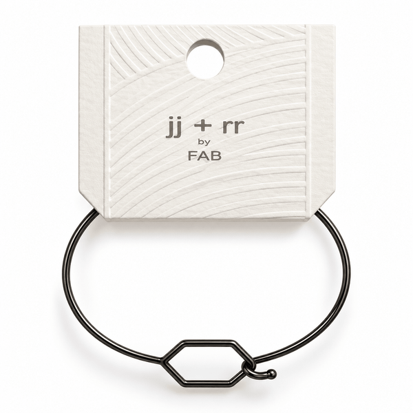 Open Hexagon Bangle Bracelet - Lady of the Lake