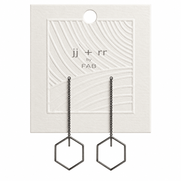 Open Octagon Threader Earrings - Lady of the Lake