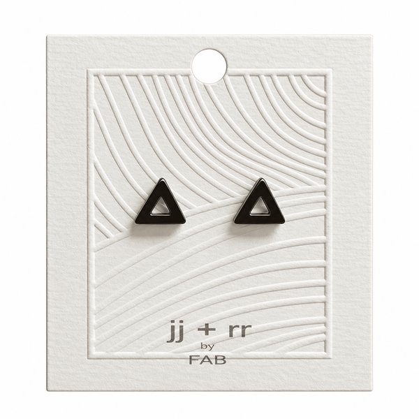 Open Triangle Stud Earrings - Lady of the Lake