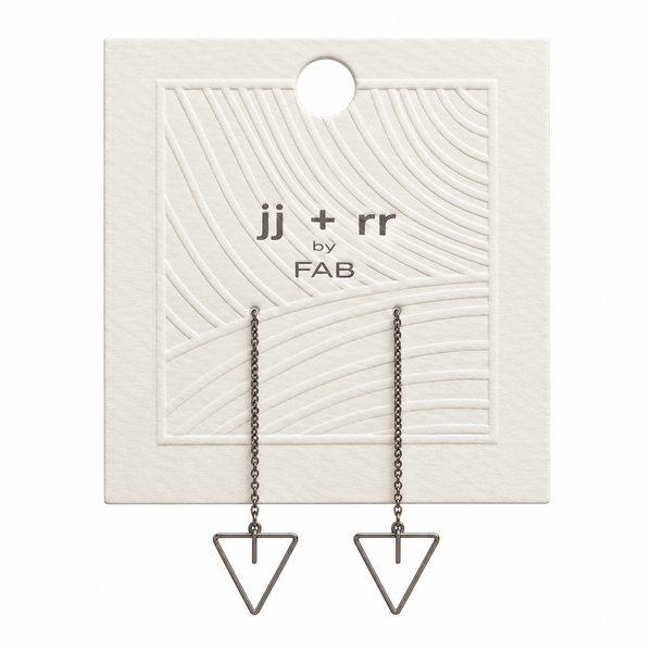 Open Triangle Threader Earrings - Lady of the Lake
