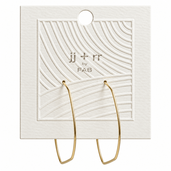 Organic Hoop Earrings - Lady of the Lake