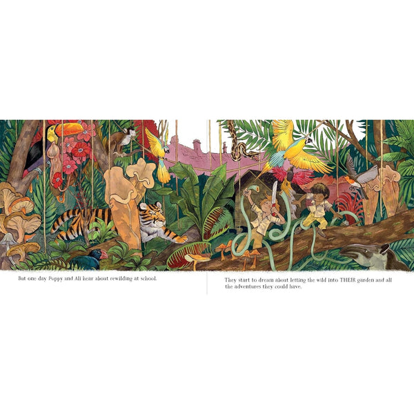 Our Wild Garden - Hardcover Book - Lady of the Lake