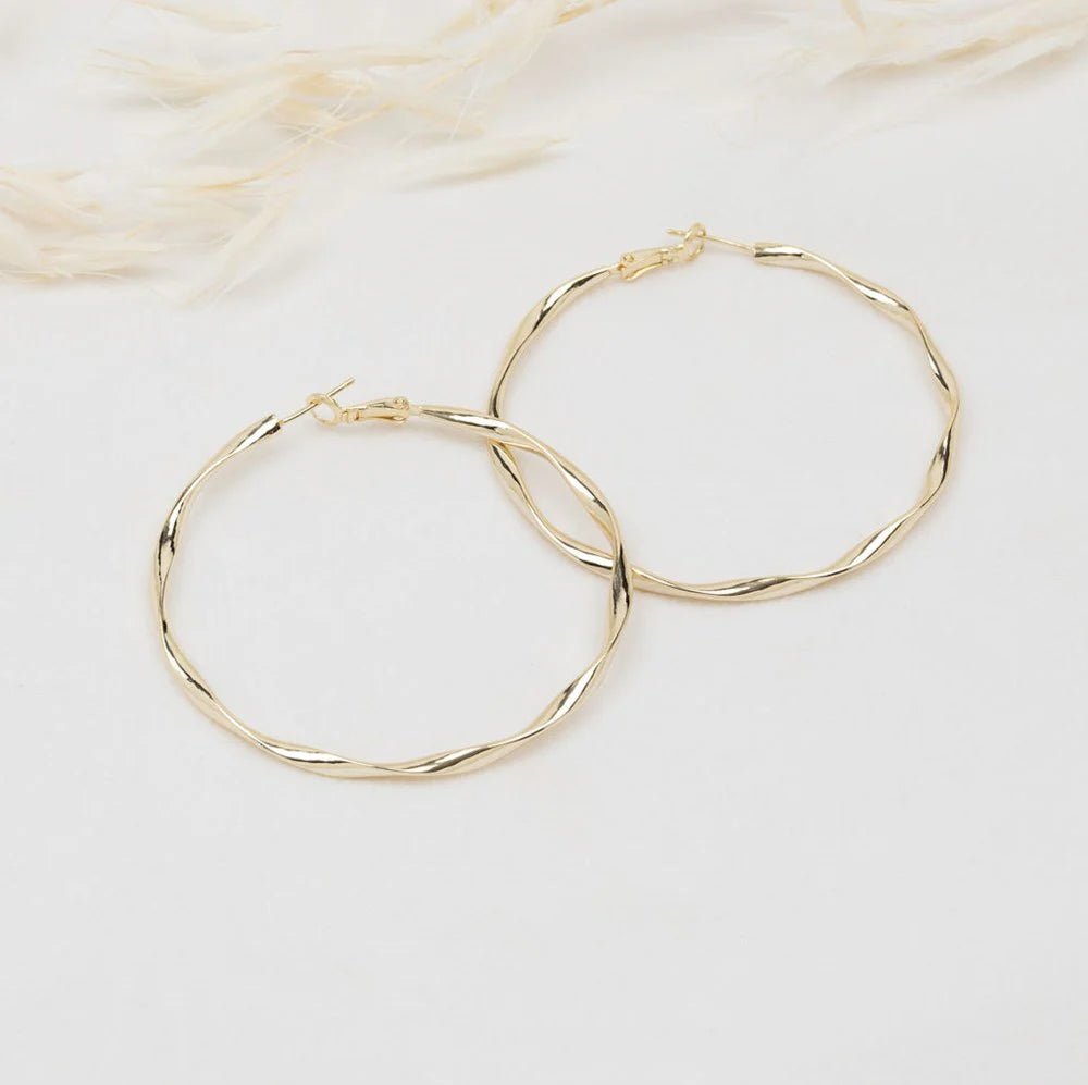 Out On The Town Hoop Earrings