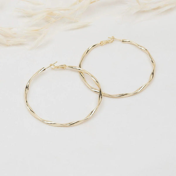 Out On The Town Hoop Earrings