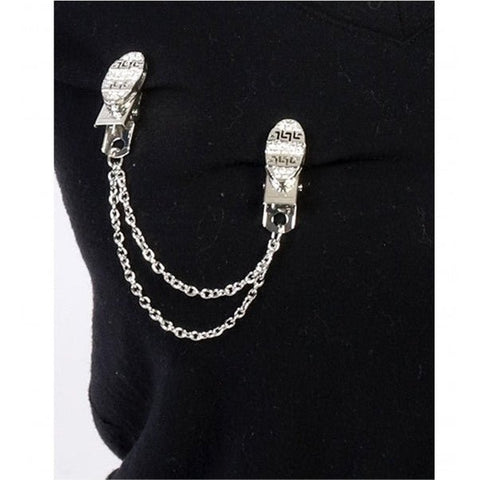 Oval Clip On Sweater Link Clip