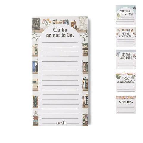 Overachiever To - Do List Pad - Lady of the Lake