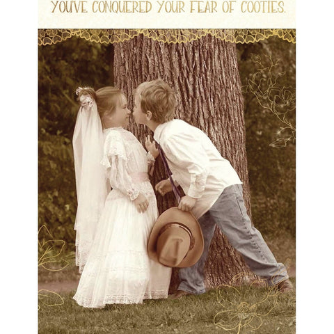 Overcoming Cooties - Greeting Card - Wedding