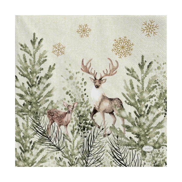 Elegant Deer - Paper Napkins