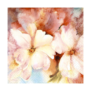 Painted Blooms - Paper Napkins