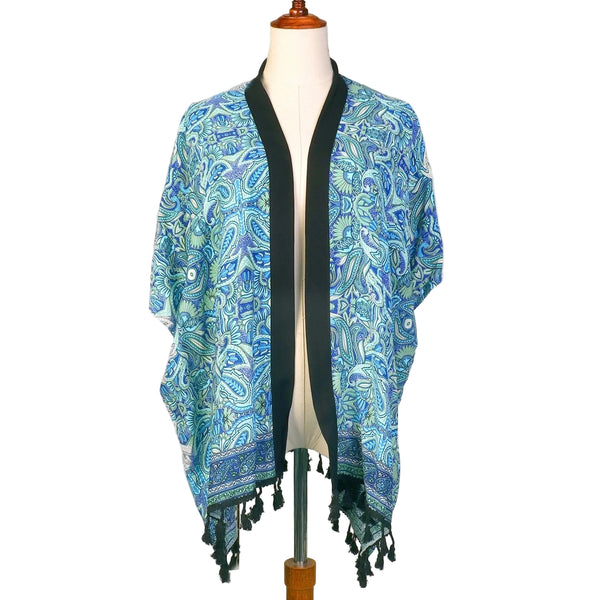 Paisley Floral Kimono - Lady of the Lake