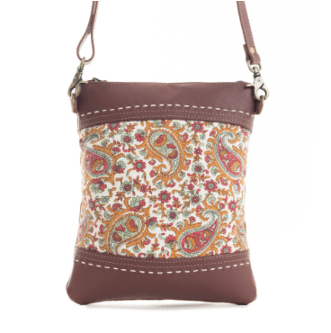 Paisley Pointe Small Crossbody Bag