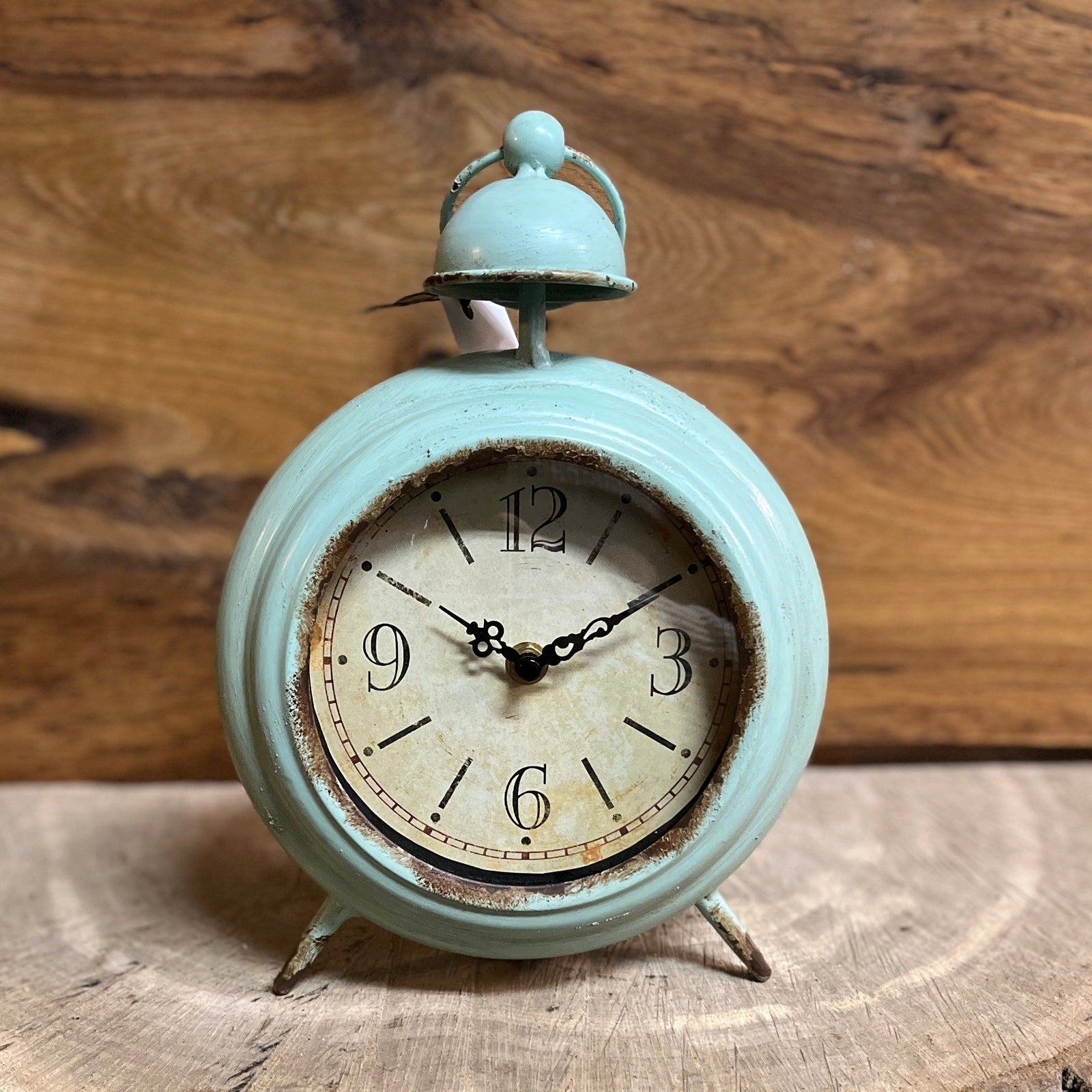 Pale Blue Table Clock