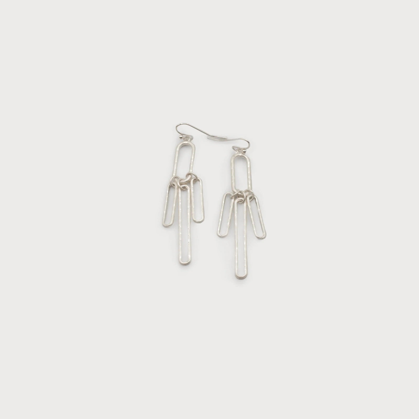 Paper Clip Earrings