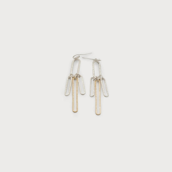 Paper Clip Earrings