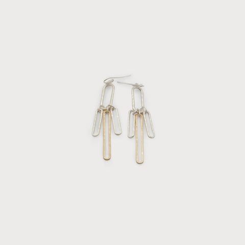 Paper Clip Earrings