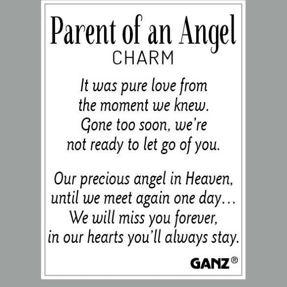 Parent Of An Angel - Angel Charm - Lady of the Lake