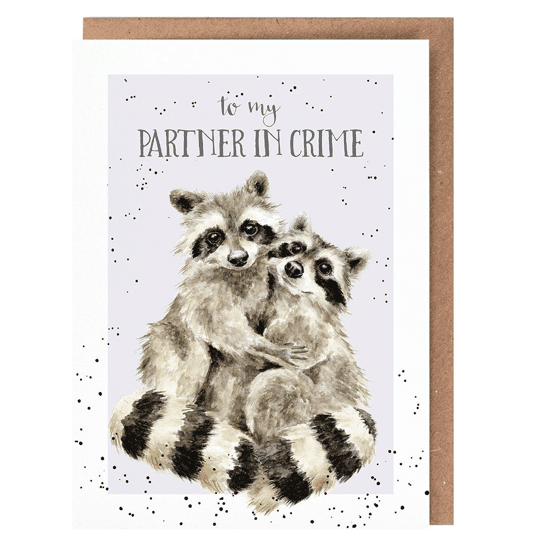 Partner In Crime - Greeting Card - Anniversary
