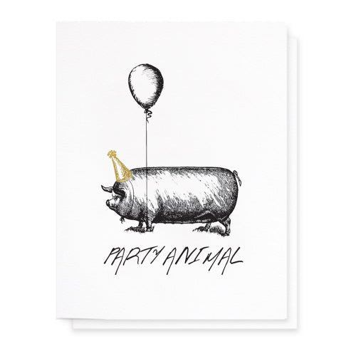 Party Animal - Greeting Card - Birthday