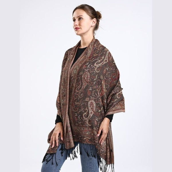 Pashmina Scarf - All Over Paisley