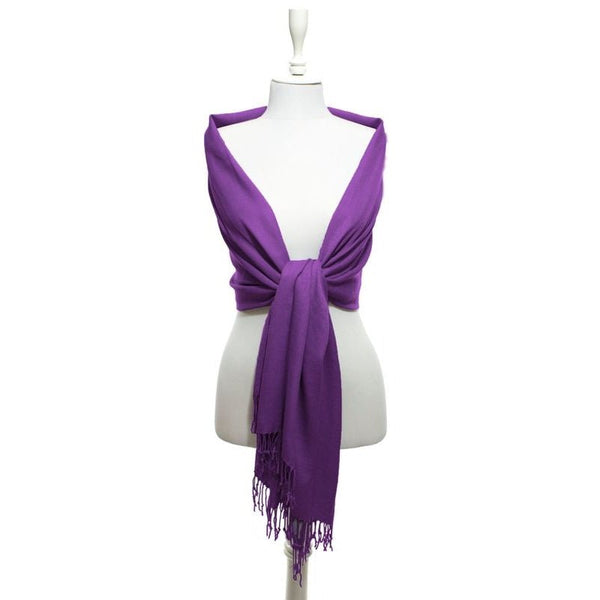 Pashmina Scarf - Solid Colour