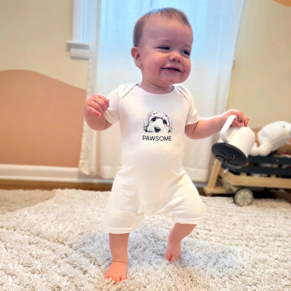 Pawsome Baby Romper - Lady of the Lake