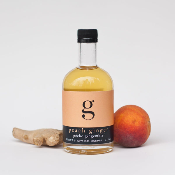Peach Ginger Syrup - Lady of the Lake